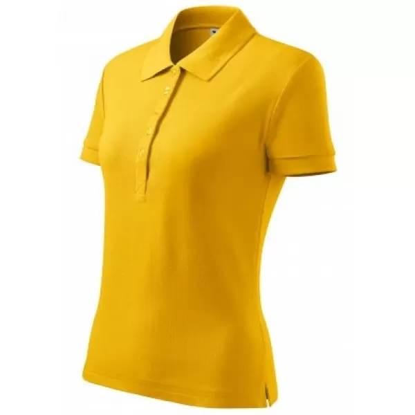  Ženska majica s kragnom MALFINI COTTON 213 JANTAR 
