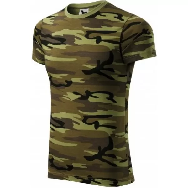  Muška majica kratkih rukava MALFINI CAMOUFLAGE 144 KAMUFLAŽNO ZELENA 