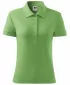 Ženska majica s kragnom MALFINI COTTON 213 TRAVA ZELENA