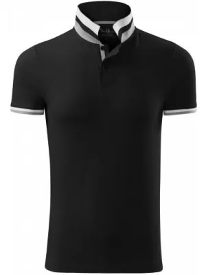 Muška majica s kragnom MALFINI PREMIUM COLLAR UP 256 CRNA