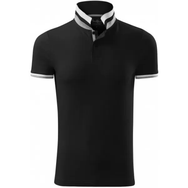  Muška majica s kragnom MALFINI PREMIUM COLLAR UP 256 CRNA 