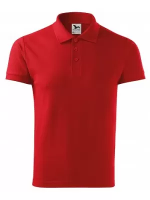 Muška majica s kragnom MALFINI COTTON 212 CRVENA