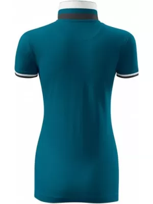 Ženska majica s kragnom MALFINI PREMIUM COLLAR UP 257 KEROZIN