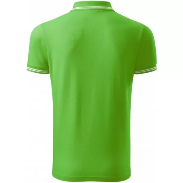  Muška majica s kragnom MALFINI URBAN 219 ZELENA JABUKA 