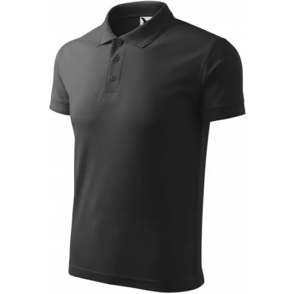  Muška majica s kragnom MALFINI PIQUE POLO 203 ANTRACIT NAGLASAK 