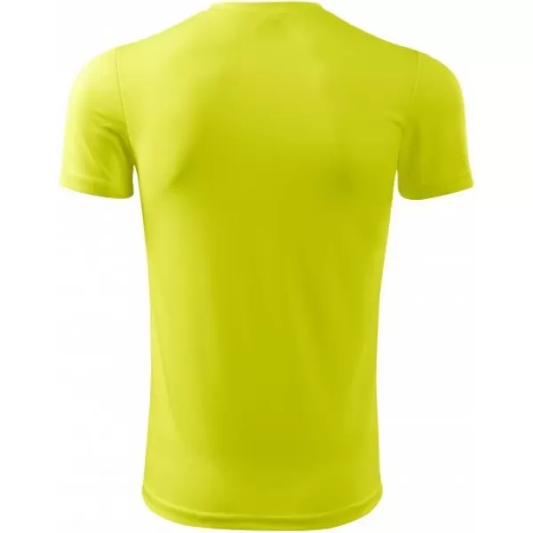  Funkcionalna muška majica MALFINI FANTASY 124 NEON ŽUTA 