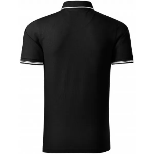  Muška majica s kragnom MALFINI PREMIUM PERFECTION PLAIN 251 CRNA 