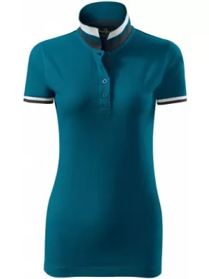 Ženska majica s kragnom MALFINI PREMIUM COLLAR UP 257 KEROZIN