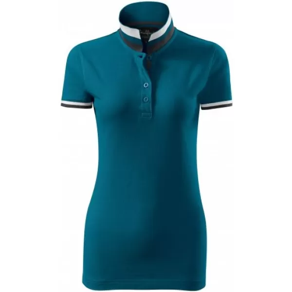 Ženska majica s kragnom MALFINI PREMIUM COLLAR UP 257 KEROZIN 