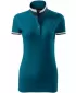Ženska majica s kragnom MALFINI PREMIUM COLLAR UP 257 KEROZIN