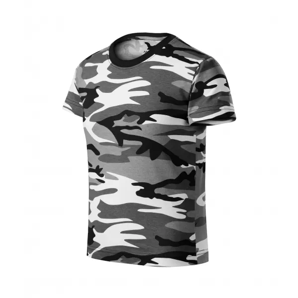  Dječja majica MALFINI CAMOUFLAGE 149 MASKIRNO SIVA 
