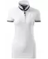 Ženska majica s kragnom MALFINI PREMIUM COLLAR UP 257 BIJELA