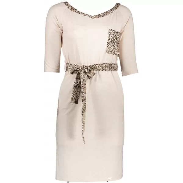  Ženska haljina numeco a278-2 beige numeco1 
