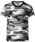 Dječja majica MALFINI CAMOUFLAGE 149 MASKIRNO SIVA
