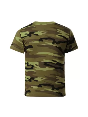 Dječja majica MALFINI CAMOUFLAGE 149 KAMUFLAŽNO ZELENA