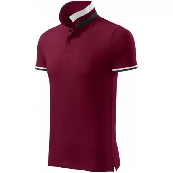  Muška majica s kragnom MALFINI PREMIUM COLLAR UP 256 GRANAT 