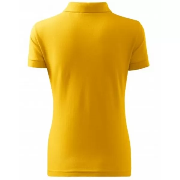  Ženska majica s kragnom MALFINI COTTON 213 JANTAR 