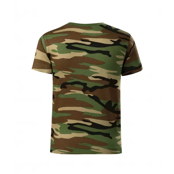  Dječja majica MALFINI CAMOUFLAGE 149 KAMUFLAŽNO SMEĐA 