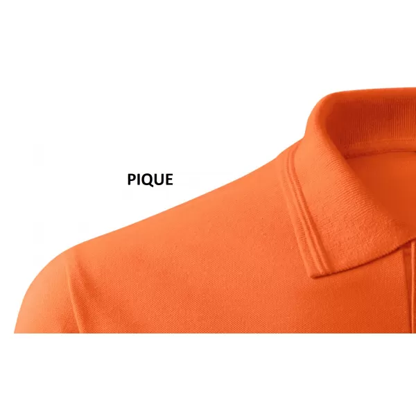  Ženska majica s kragnom MALFINI PIQUE POLO 210 NARANČASTA 