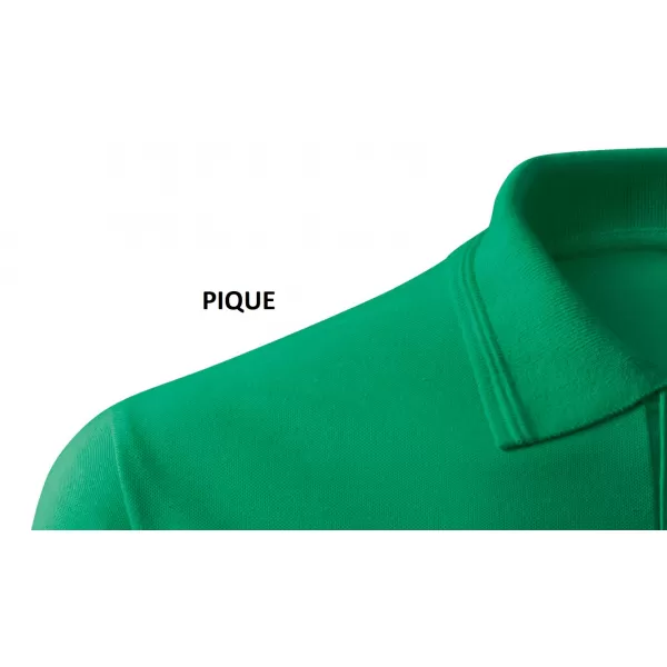  Ženska majica s kragnom MALFINI PIQUE POLO 210 SREDNJE ZELENA 