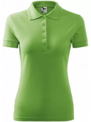 Ženska majica s kragnom MALFINI PIQUE POLO 210 TRAVA ZELENA
