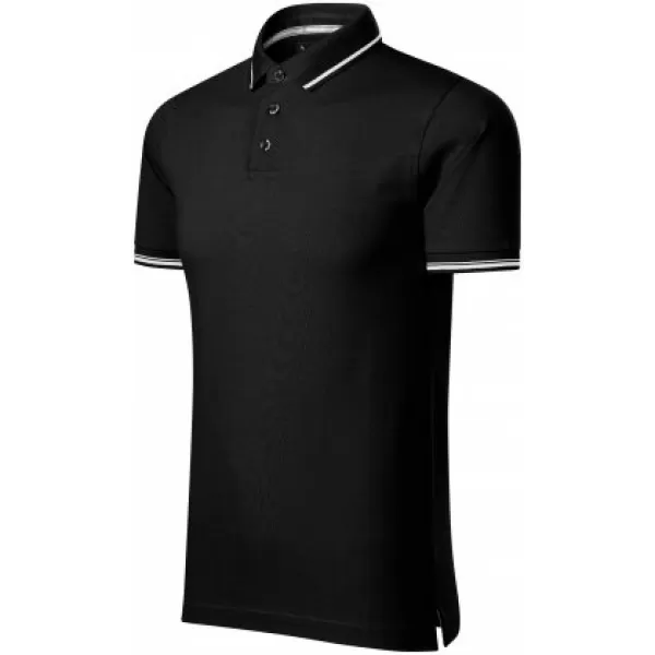  Muška majica s kragnom MALFINI PREMIUM PERFECTION PLAIN 251 CRNA 