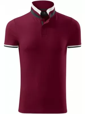 Muška majica s kragnom MALFINI PREMIUM COLLAR UP 256 GRANAT