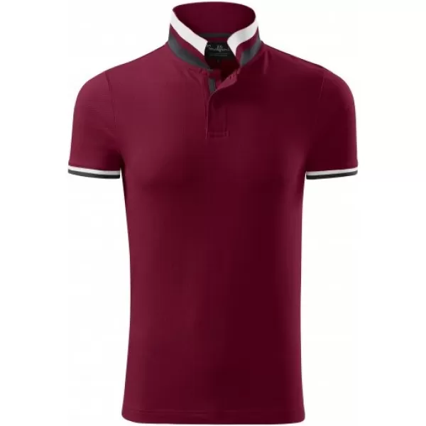  Muška majica s kragnom MALFINI PREMIUM COLLAR UP 256 GRANAT 