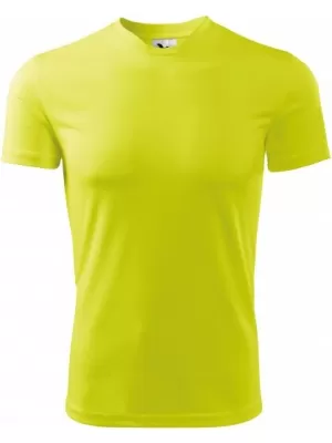Funkcionalna muška majica MALFINI FANTASY 124 NEON ŽUTA