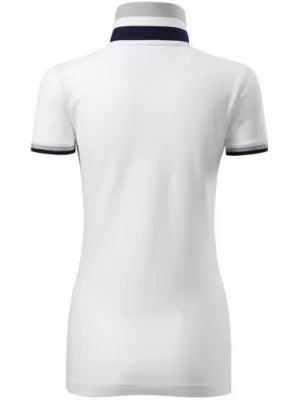 Ženska majica s kragnom MALFINI PREMIUM COLLAR UP 257 BIJELA