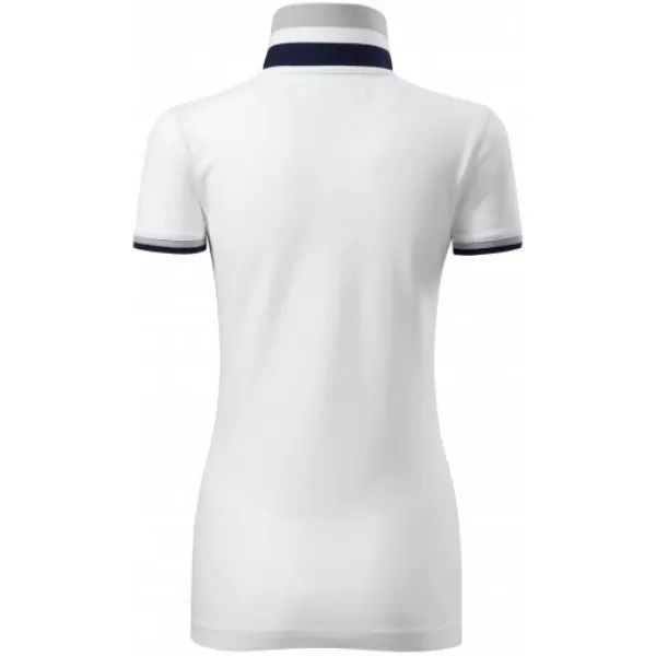  Ženska majica s kragnom MALFINI PREMIUM COLLAR UP 257 BIJELA 