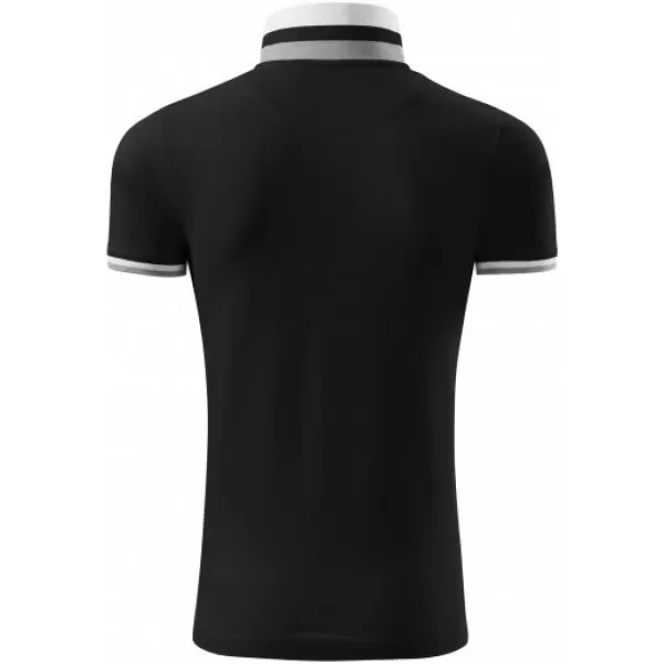  Muška majica s kragnom MALFINI PREMIUM COLLAR UP 256 CRNA 