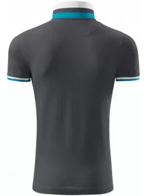 Muška majica s kragnom MALFINI PREMIUM COLLAR UP 256 SVIJETLI ANTRACIT