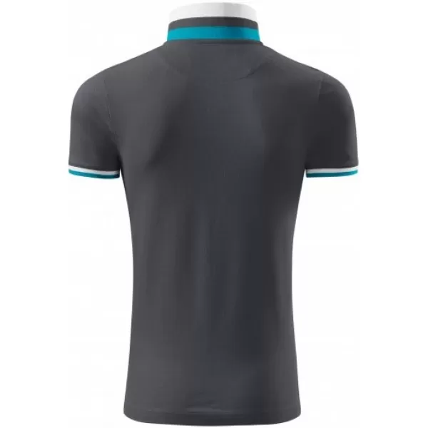  Muška majica s kragnom MALFINI PREMIUM COLLAR UP 256 SVIJETLI ANTRACIT 