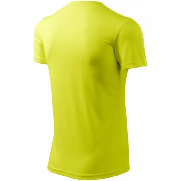  Funkcionalna muška majica MALFINI FANTASY 124 NEON ŽUTA 