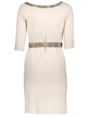 Ženska haljina numeco a278-2 beige numeco1