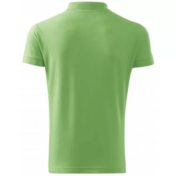 Muška majica s kragnom MALFINI COTTON 212 TRAVA ZELENA 