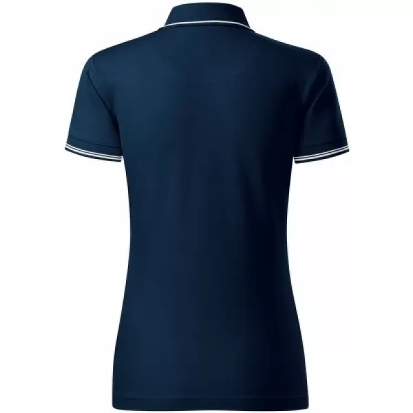  Ženska majica s kragnom MALFINI PREMIUM PERFECTION PLAIN 253 TAMNOPLAVA 