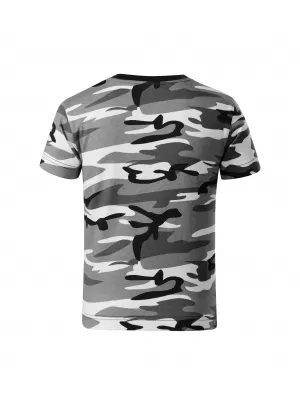 Dječja majica MALFINI CAMOUFLAGE 149 MASKIRNO SIVA