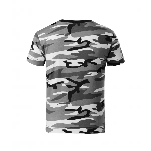  Dječja majica MALFINI CAMOUFLAGE 149 MASKIRNO SIVA 
