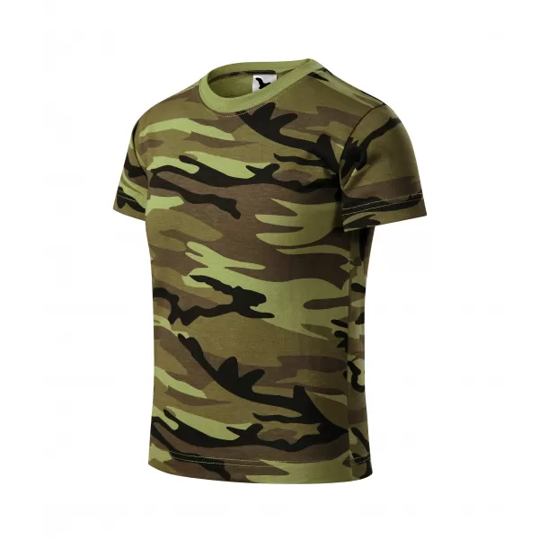  Dječja majica MALFINI CAMOUFLAGE 149 KAMUFLAŽNO ZELENA 