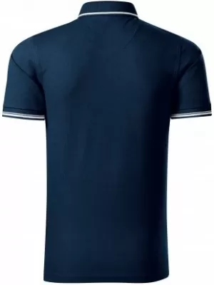 Muška majica s kragnom MALFINI PREMIUM PERFECTION PLAIN 251 TAMNOPLAVA