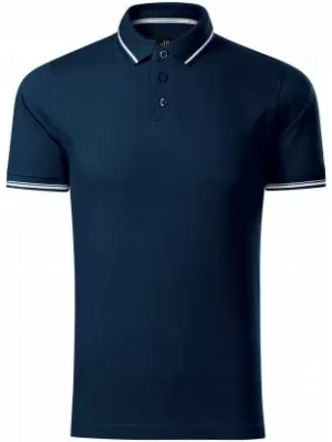 Muška majica s kragnom MALFINI PREMIUM PERFECTION PLAIN 251 TAMNOPLAVA