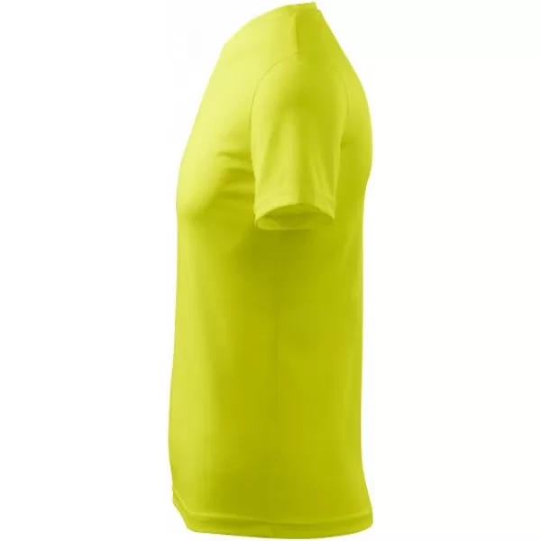  Funkcionalna muška majica MALFINI FANTASY 124 NEON ŽUTA 