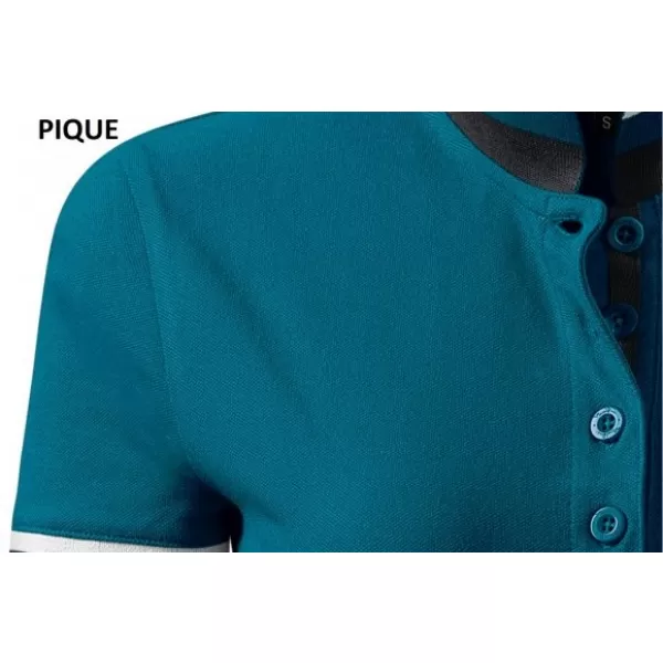  Ženska majica s kragnom MALFINI PREMIUM COLLAR UP 257 KEROZIN 