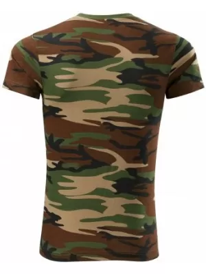 Muška majica kratkih rukava MALFINI CAMOUFLAGE 144 KAMUFLAŽNO SMEĐA