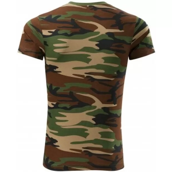  Muška majica kratkih rukava MALFINI CAMOUFLAGE 144 KAMUFLAŽNO SMEĐA 