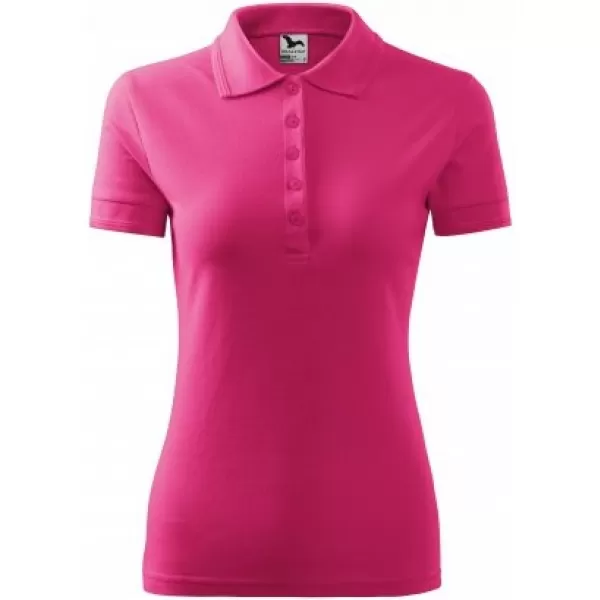 Ženska majica s kragnom MALFINI PIQUE POLO 210 MAGENTA 