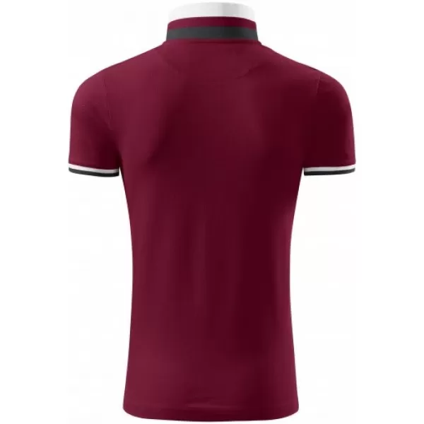  Muška majica s kragnom MALFINI PREMIUM COLLAR UP 256 GRANAT 