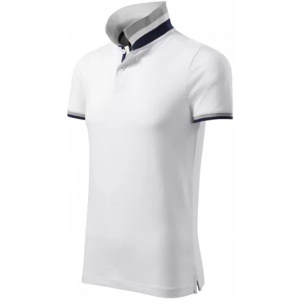  Muška majica s kragnom MALFINI PREMIUM COLLAR UP 256 BIJELA 